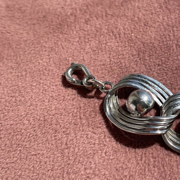 Vintage Retro Sterling Silver Bracelet (Harry S. Bick) - Picture 4 of 8